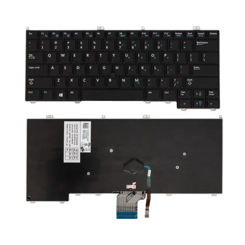 Klávesnica pre DELL Latitude E7240 E7420 E7440 - trackpoint